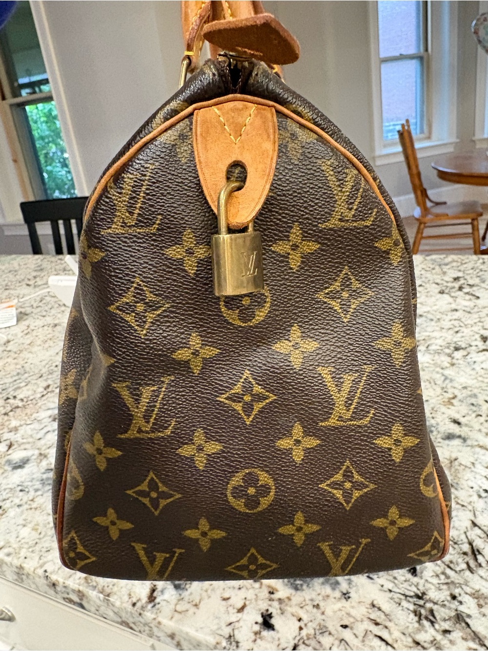 Louis Vuitton Monogram Canvas Speedy Handbag 30 - Picture 14 of 15
